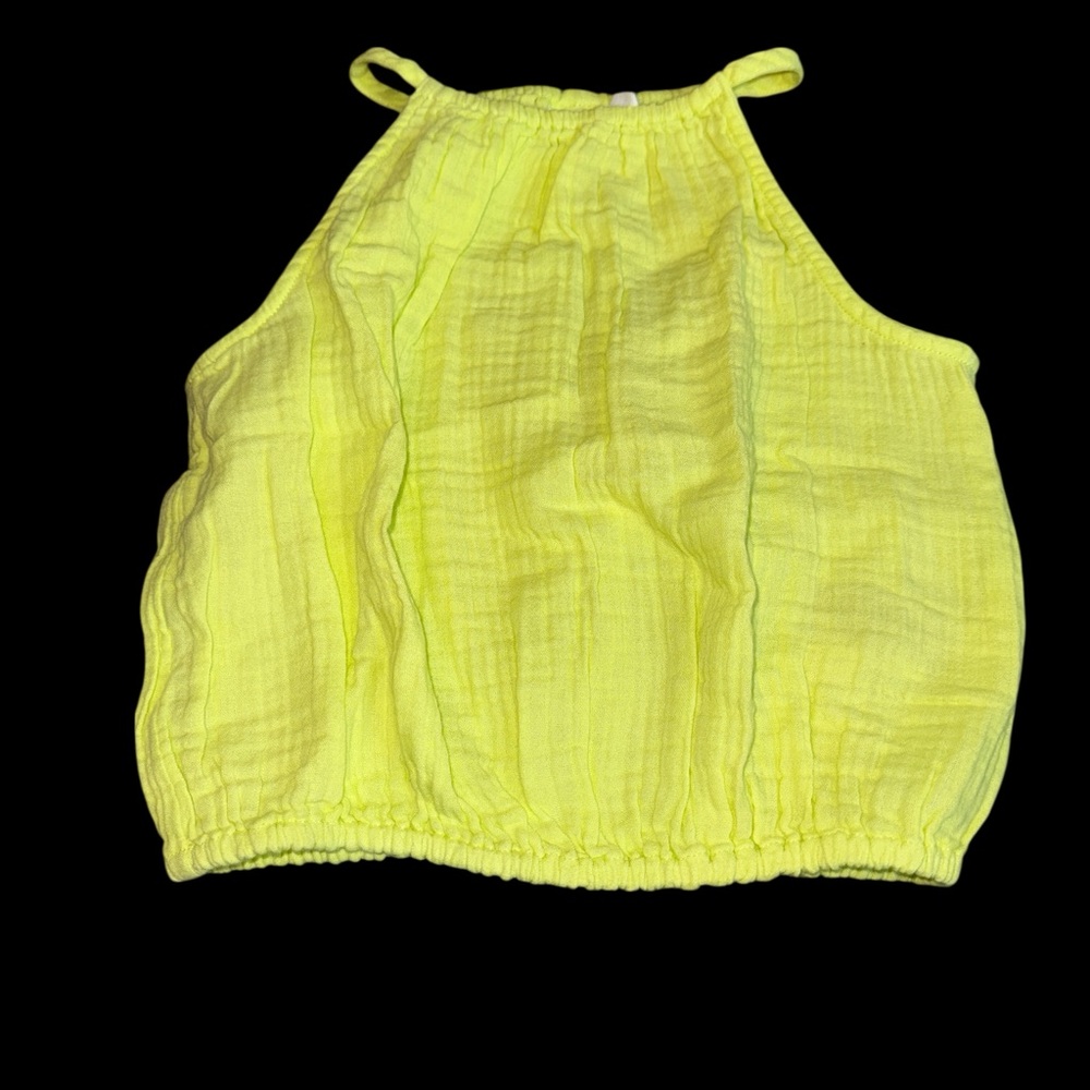 GAP Kids Yellow Gauze Sleeveless Top (M 8) NEW